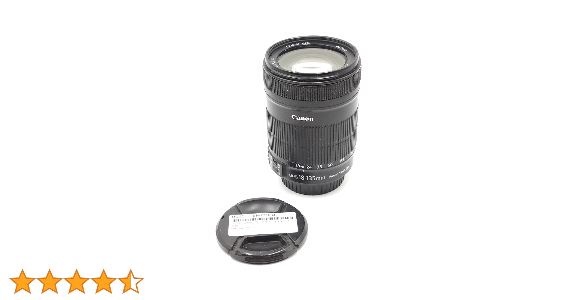 Canon純正 18-135mm 標準レンズ 美品 a4931 Amazon.com : Canon Canon EF-S 18-135mm f/3.5-5.6 is USM